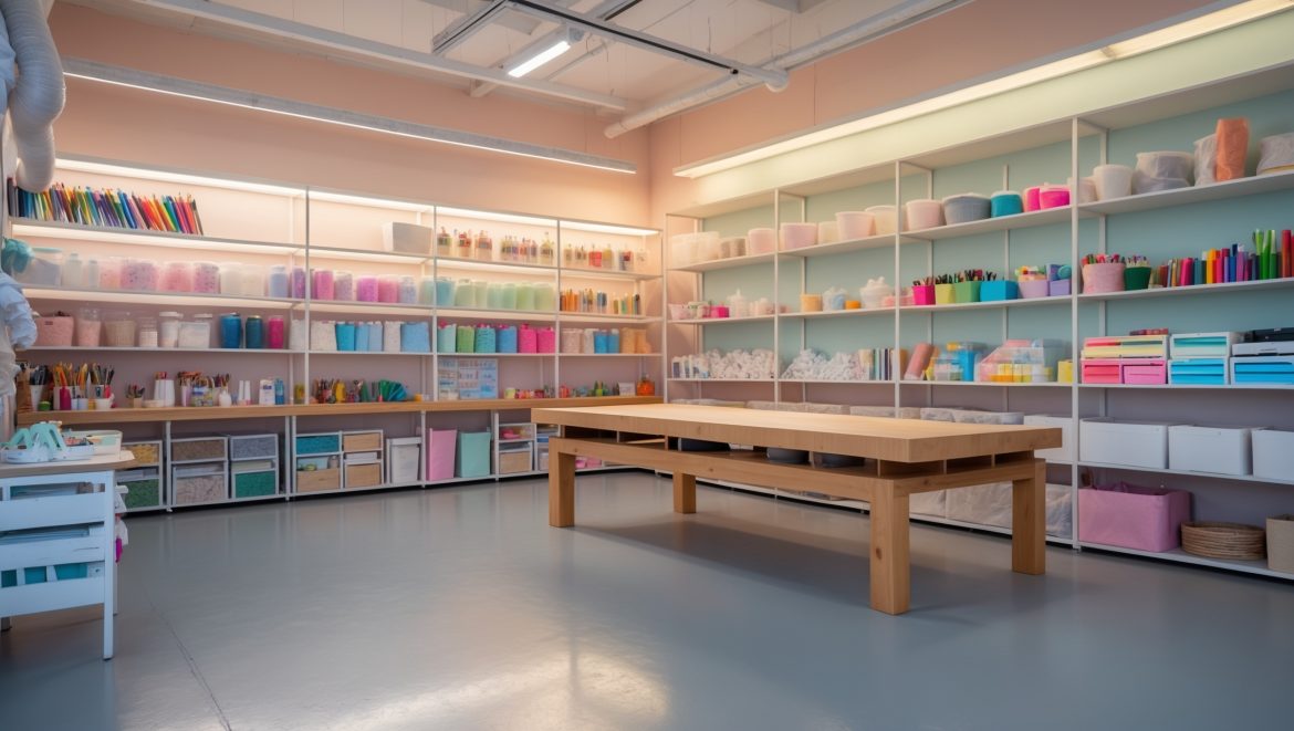 Craft Studio Flooring Solutions: Choosing the Right Surface for Creativity and Safety