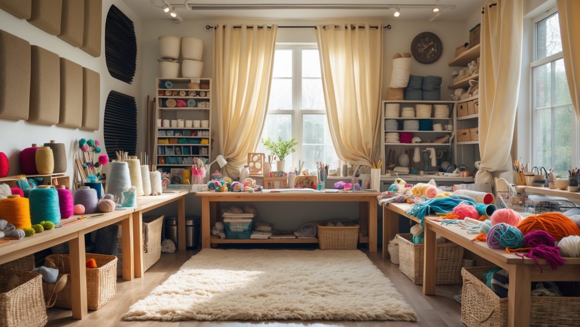 Craft Studio Noise Control: DIY Soundproofing and Acoustic Solutions