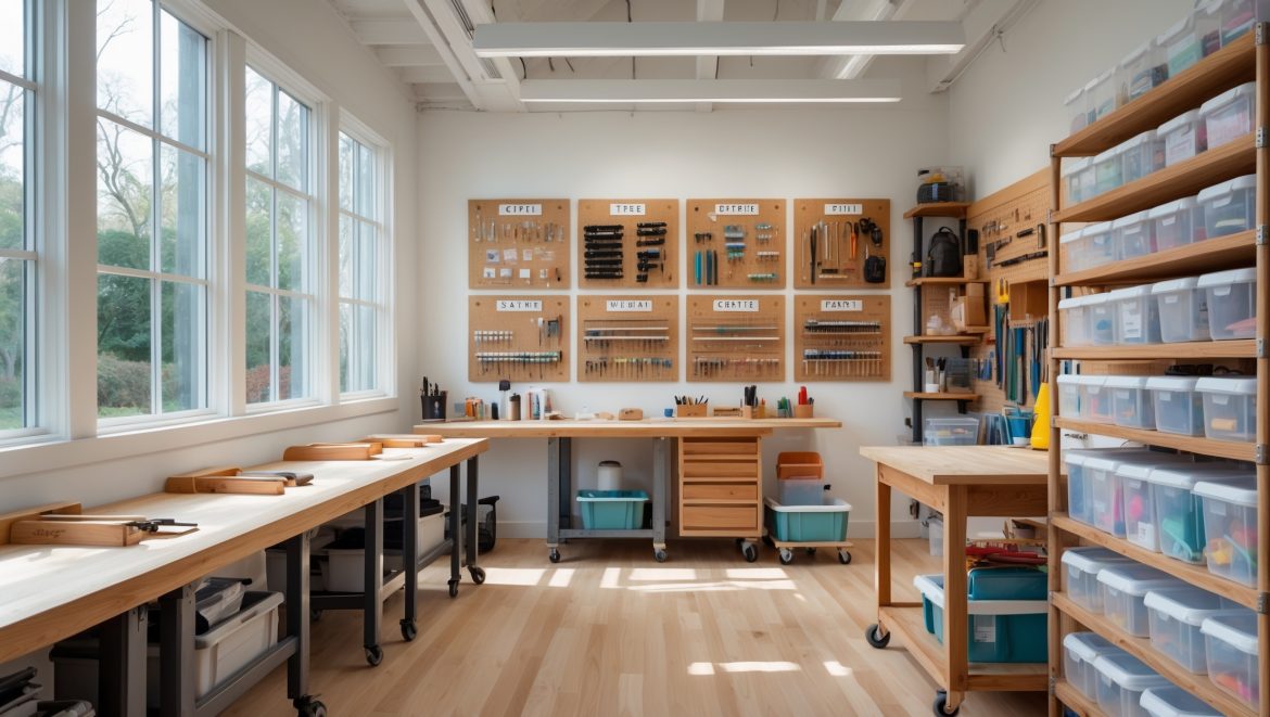 Craft Studio Tool Organization: Mastering Workflow with Smart DIY Zones