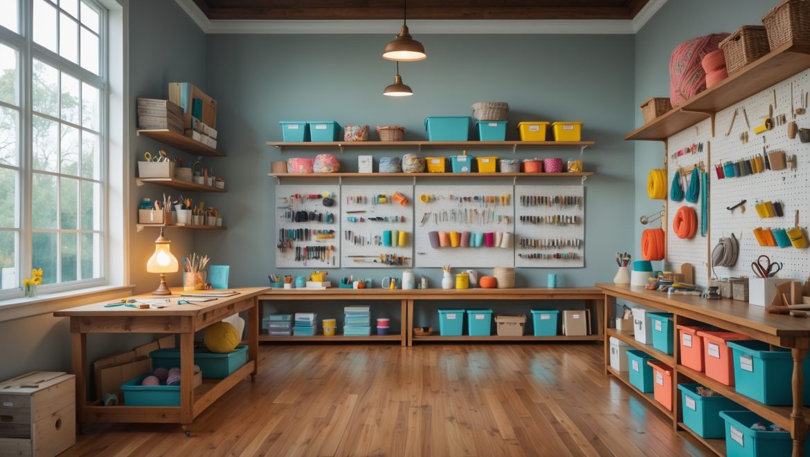 Craft Studio Tool Storage: Creative DIY Solutions for Every Budget