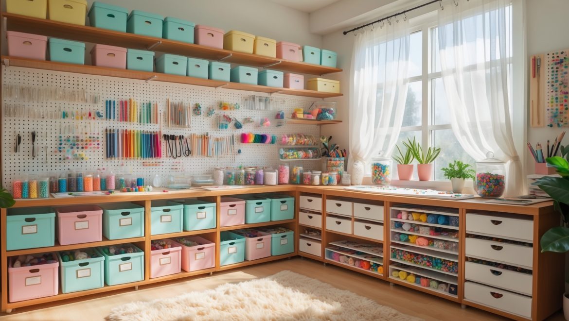 DIY Craft Studio Storage Hacks: Maximize Space and Efficiency in Any Room