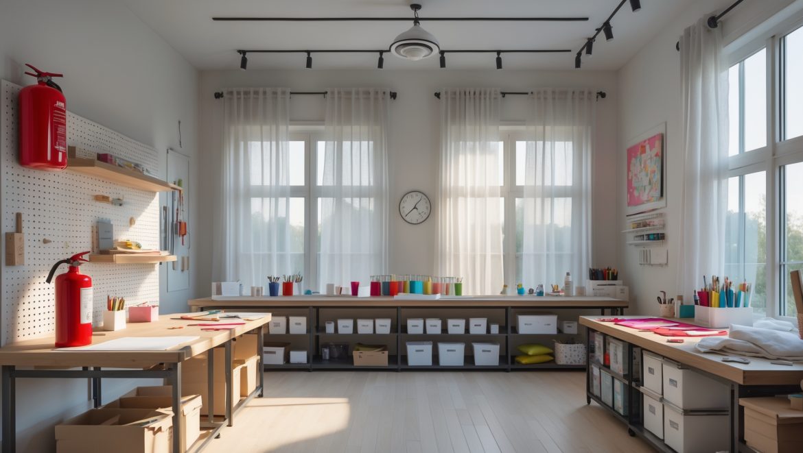 Essential Fire Safety Strategies for DIY Craft Studios: Practical Tips and Setup