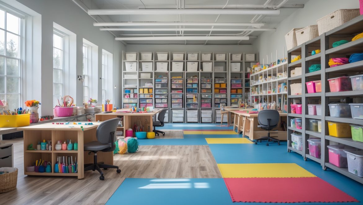 DIY Craft Studio Flooring Solutions: Safe, Durable, and Creative Options