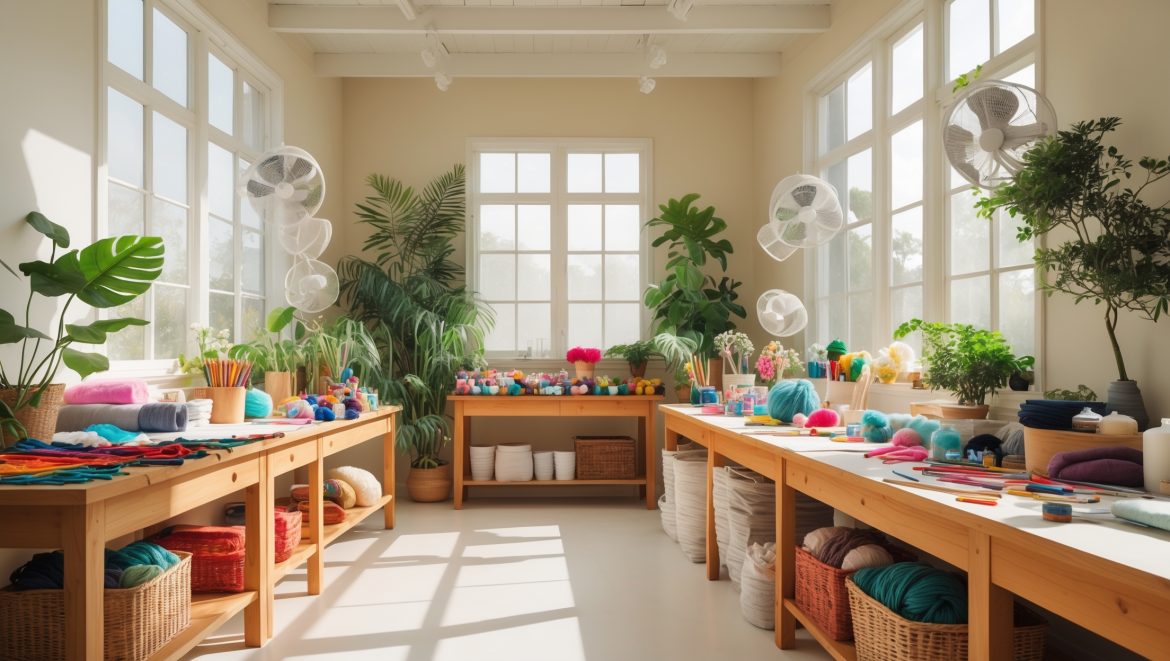 DIY Craft Studio Ventilation: Fresh Air Solutions for Safe & Creative Spaces
