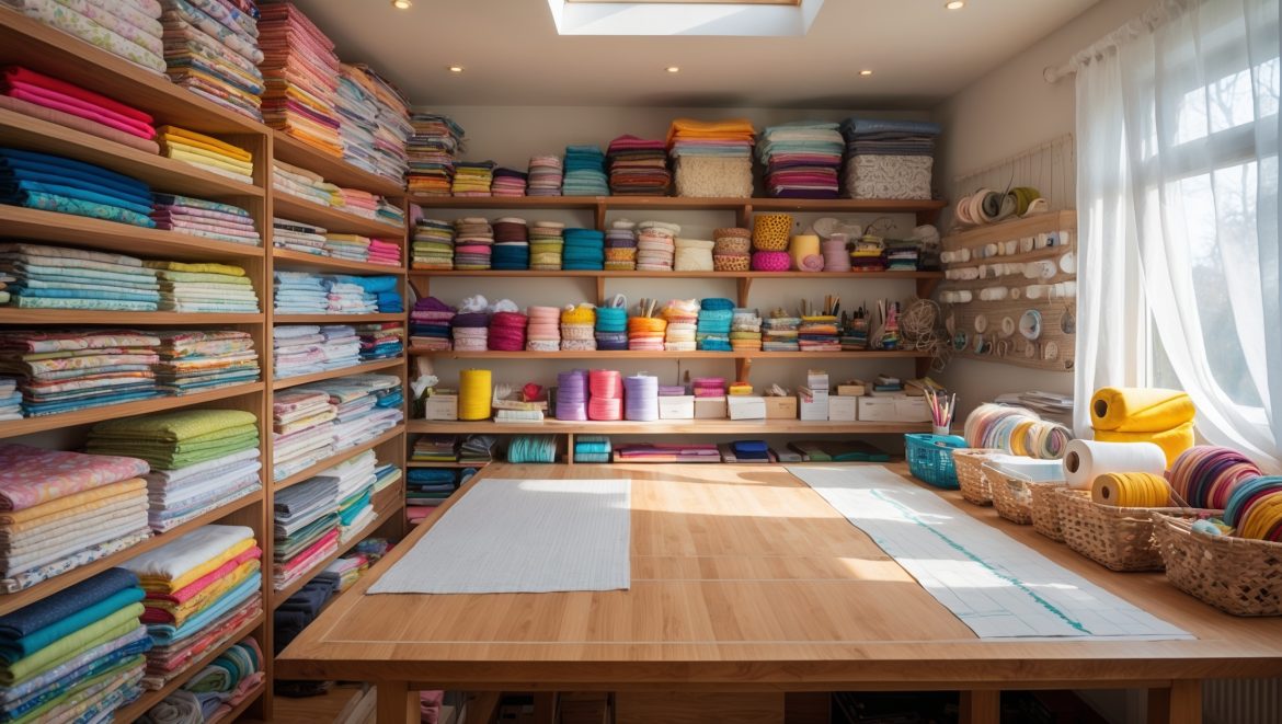 Craft Studio Case Study: Transforming a Spare Room into a Textile Art Haven