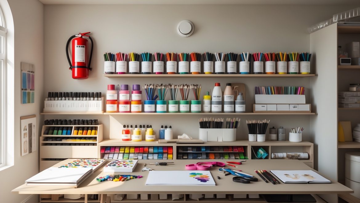 DIY Craft Studio Fire Safety: Prevention, Equipment & Emergency Prep